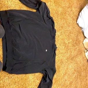 Extra large vintage black fila sweater crewneck polyester